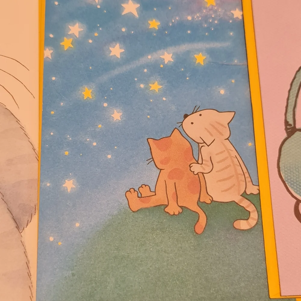 Vintage Greeting Cards - Cat Themed by Hallmark